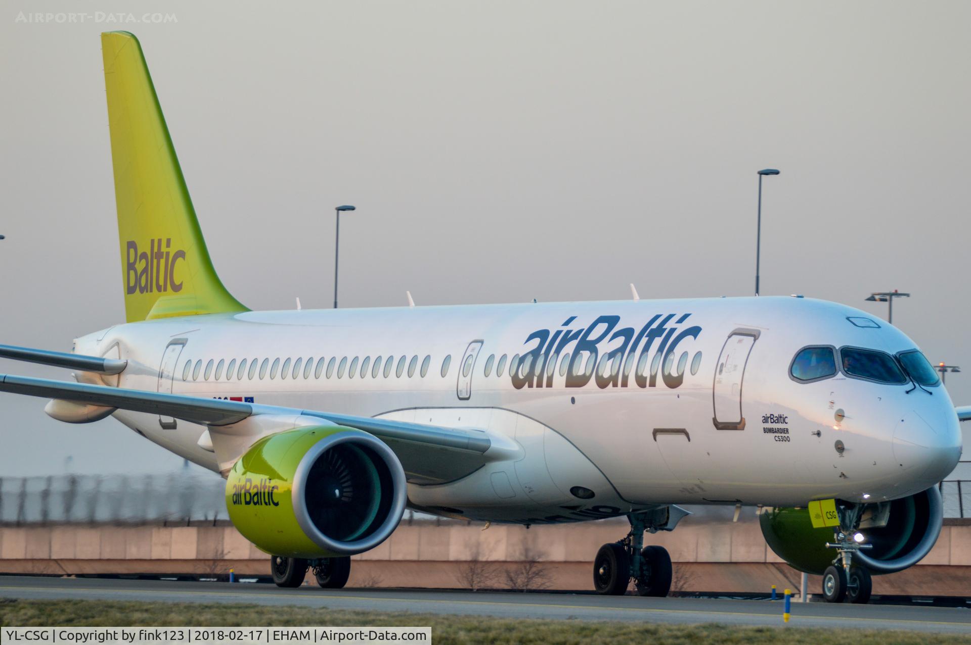 YL-CSG, 2017 Bombardier CSeries CS300 (BD-500-1A11) C/N 55009, CS300