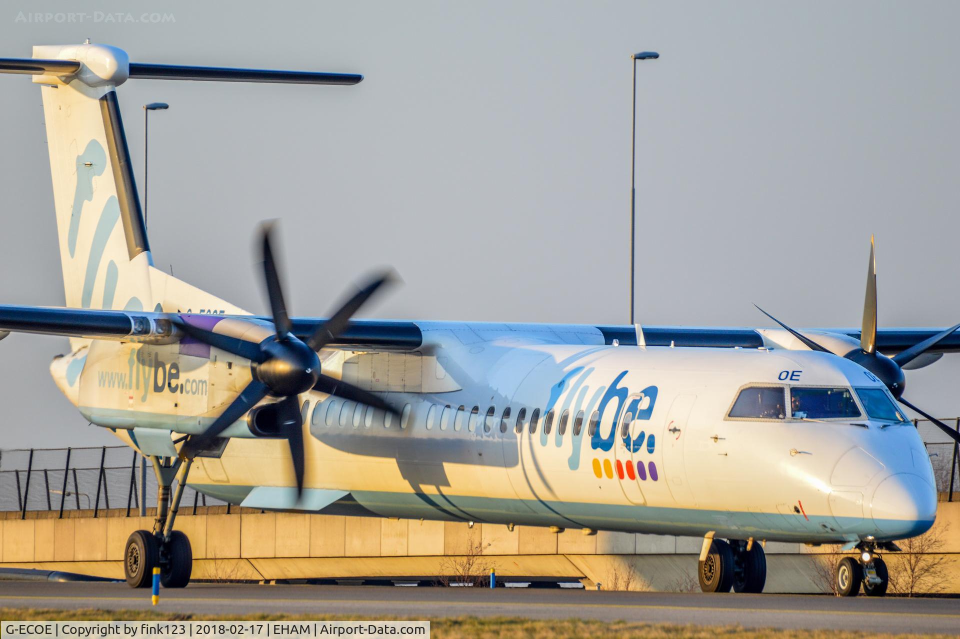 G-ECOE, 2008 De Havilland Canada DHC-8-402Q Dash 8 C/N 4212, DASH 8