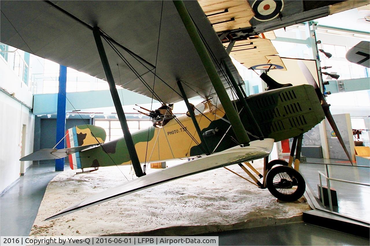 2016, Breguet 14A2 C/N 2016, Breguet 14A2, Air & Space Museum Paris-Le Bourget Airport (LFPB-LBG)