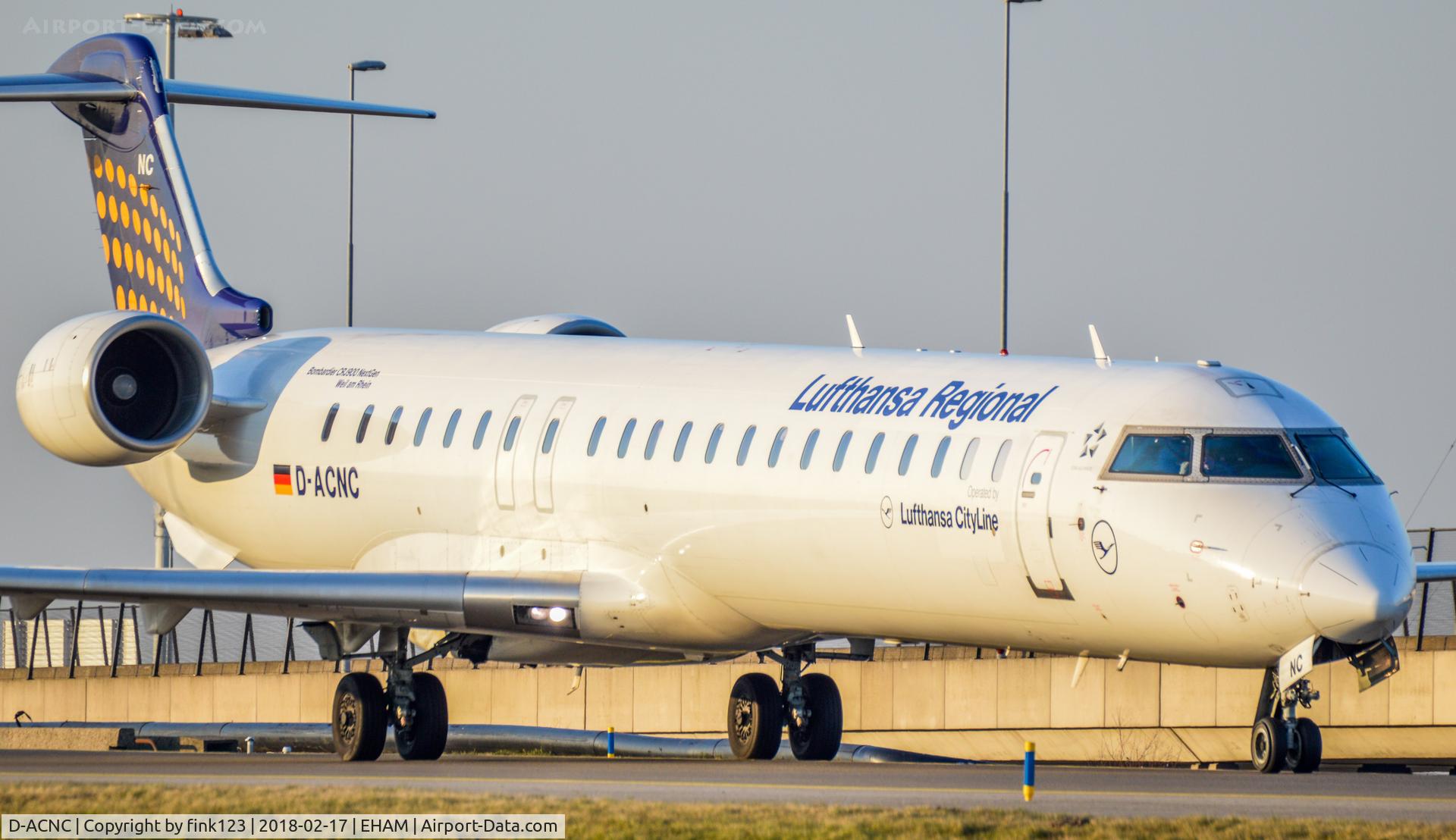 D-ACNC, 2009 Bombardier CRJ-900LR (CL-600-2D24) C/N 15236, Lufthansa