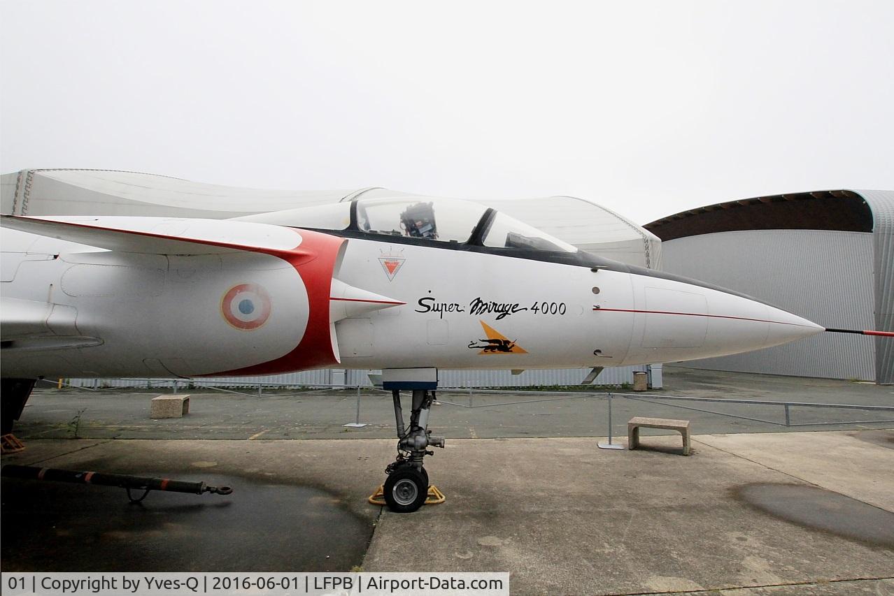 01, 1979 Dassault Mirage 4000 C/N 01, Dassault Mirage 4000, Air & Space Museum Paris-Le Bourget (LFPB)