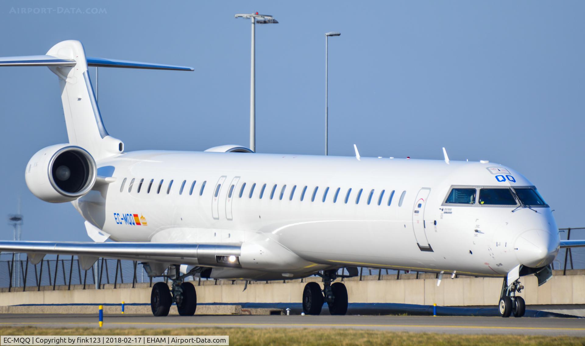 EC-MQQ, 2017 Bombardier CRJ-1000 (CL-600-2E25) C/N 19055, CRJ1000