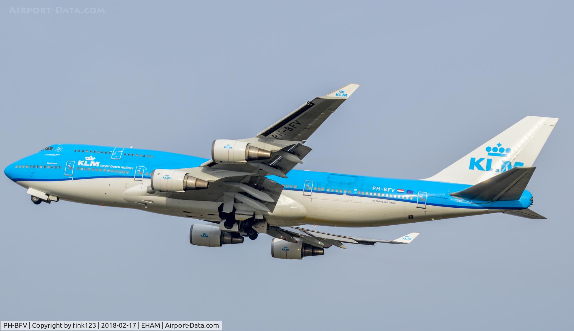 PH-BFV, 1999 Boeing 747-406BC C/N 28460, KLM 747