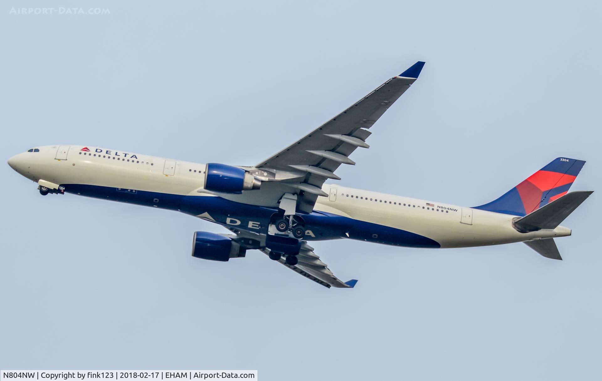 N804NW, 2003 Airbus A330-323 C/N 0549, Delta 330