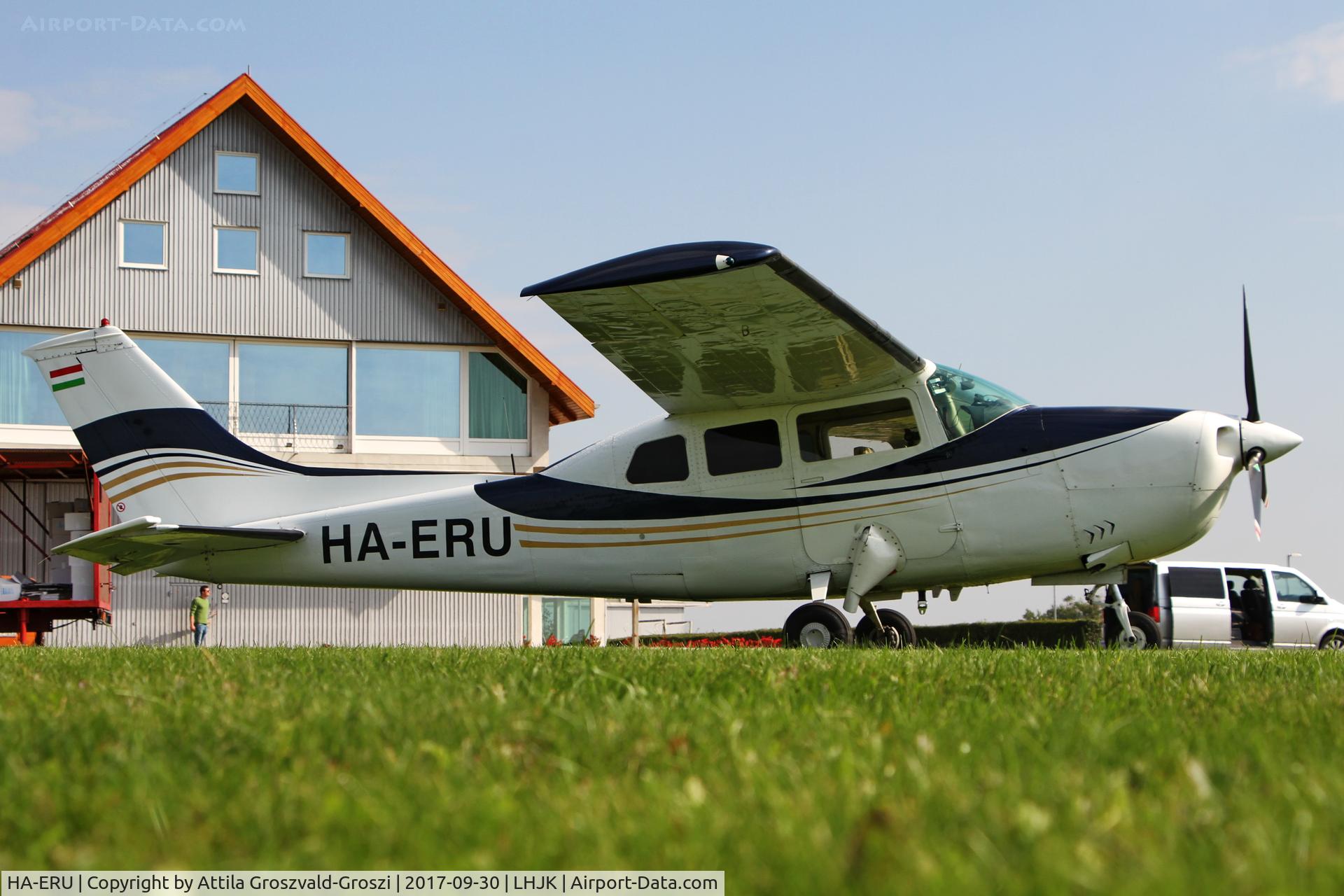 HA-ERU, 1975 Cessna 182P Skylane C/N 18264119, Jakabszállás Airport, Hungary