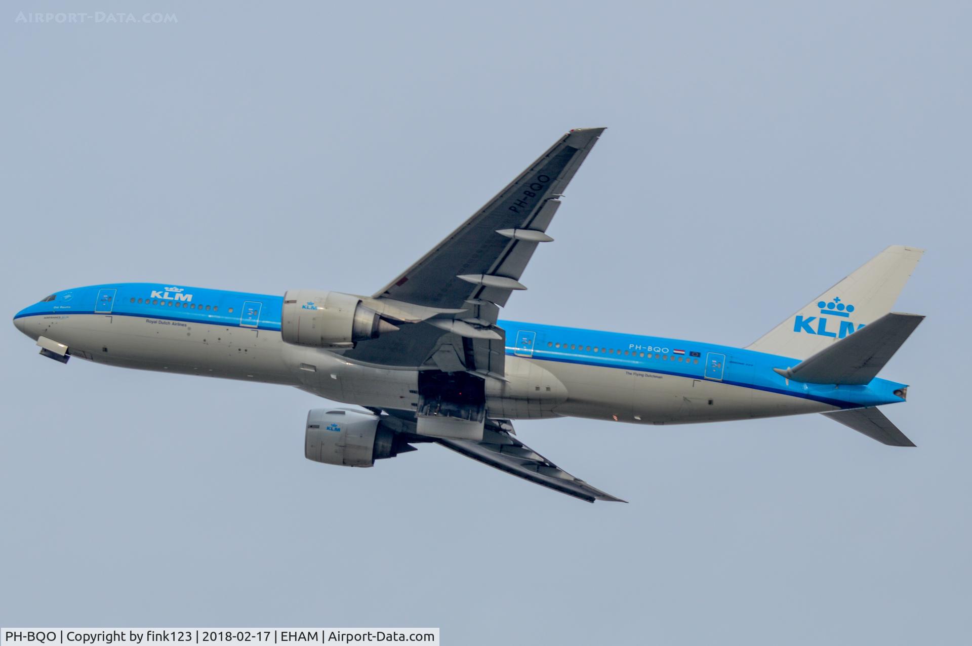 PH-BQO, 2007 Boeing 777-206/ER C/N 35295, KLM 777