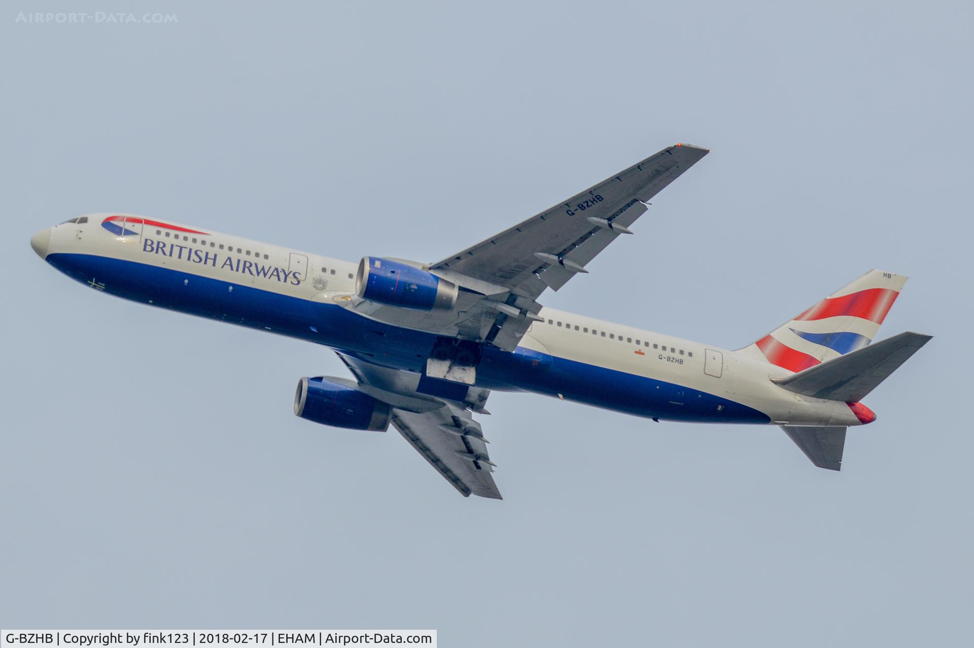 G-BZHB, 1998 Boeing 767-336 C/N 29231, British airways 767