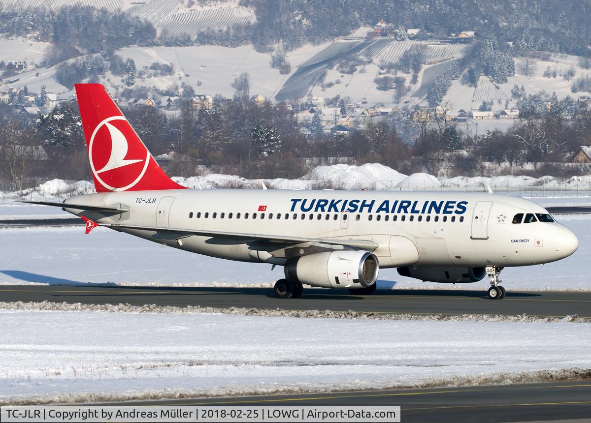 TC-JLR, 2007 Airbus A319-132 C/N 3142, Winter wonderland.