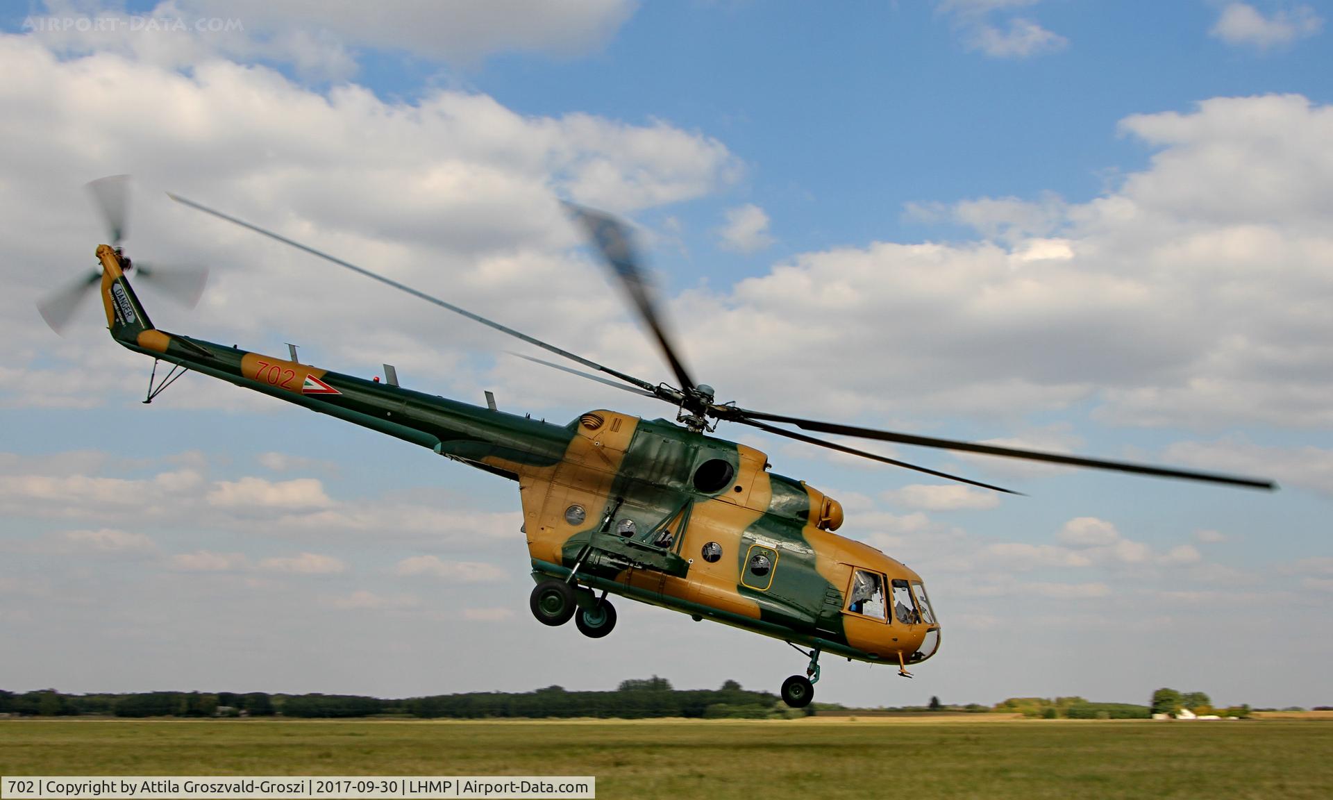 702, 1987 Mil Mi-17 Hip C/N 104M02, Matkó Airport, Hungary