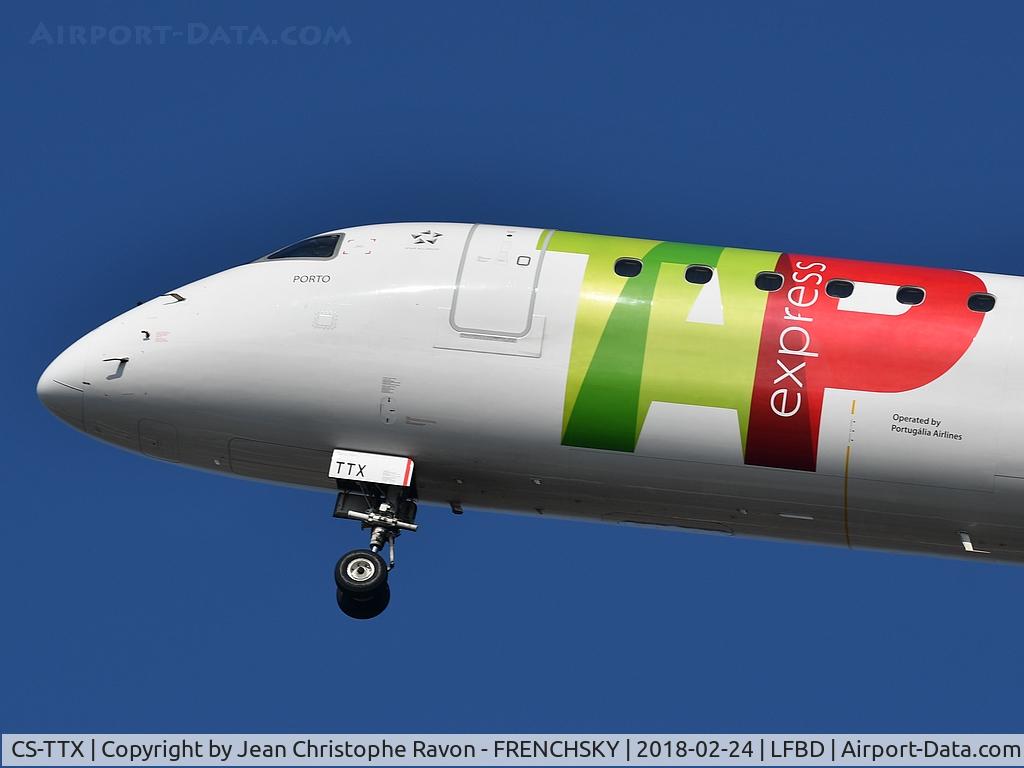 CS-TTX, 2011 Embraer 195LR (ERJ-190-200LR) C/N 19000429, 