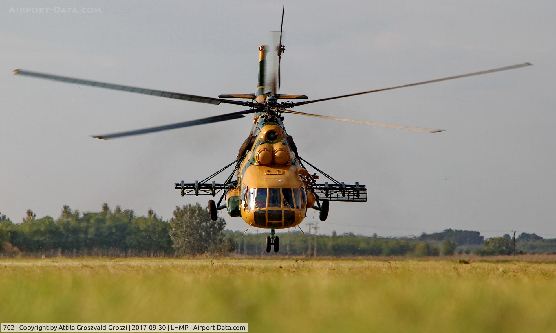 702, 1987 Mil Mi-17 Hip C/N 104M02, Matkó Airport, Hungary