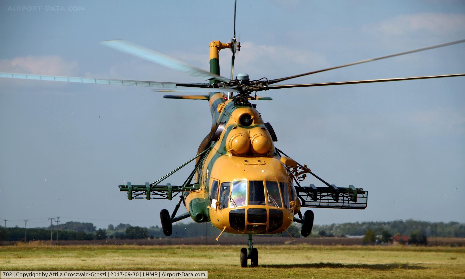702, 1987 Mil Mi-17 Hip C/N 104M02, Matkó Airport, Hungary