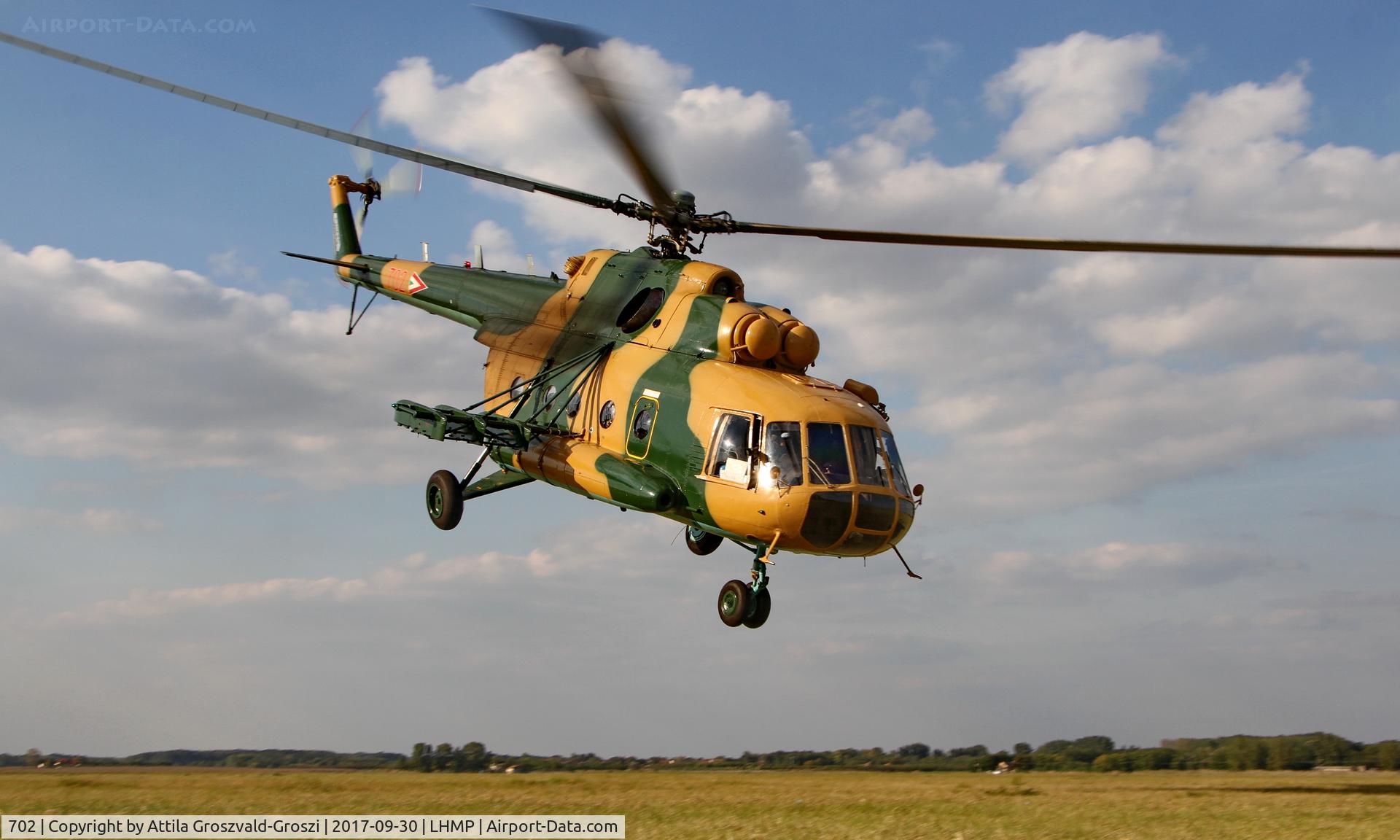 702, 1987 Mil Mi-17 Hip C/N 104M02, Matkó Airport, Hungary