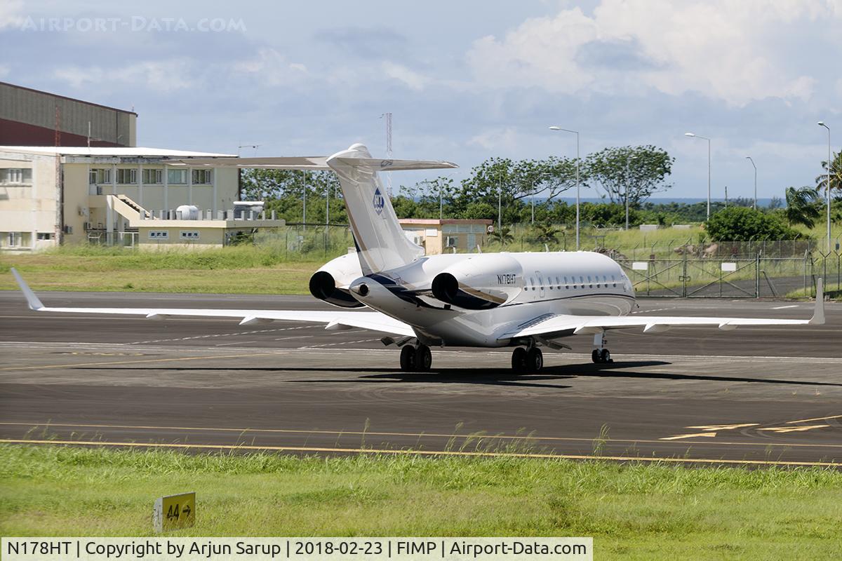 N178HT, 2016 Bombardier BD-700-1A10 Global 6000 C/N 9793, On the apron at SSRIA.