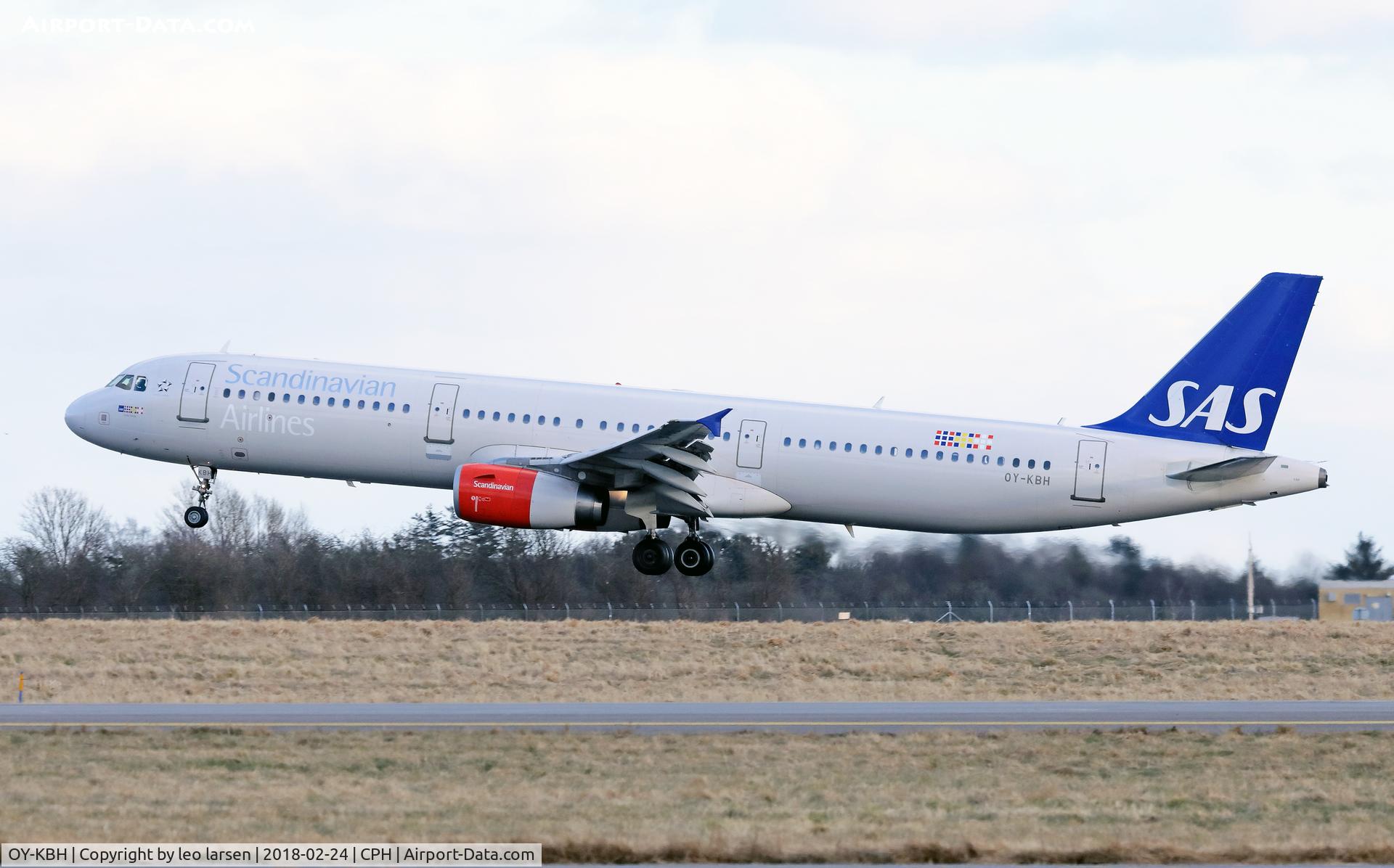 OY-KBH, 2002 Airbus A321-232 C/N 1675, Copenhagen 24.2.2018 L/D R-04L