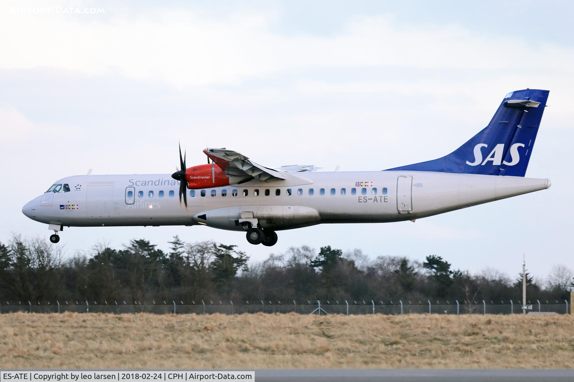 ES-ATE, 2013 ATR 72-600 (72-212A) C/N 1120, Copenhagen 24.2.2018