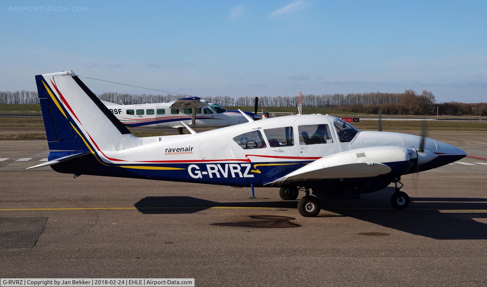 G-RVRZ, 1973 Piper PA-23-250 Aztec C/N 27-7305142, Lelystad Airport