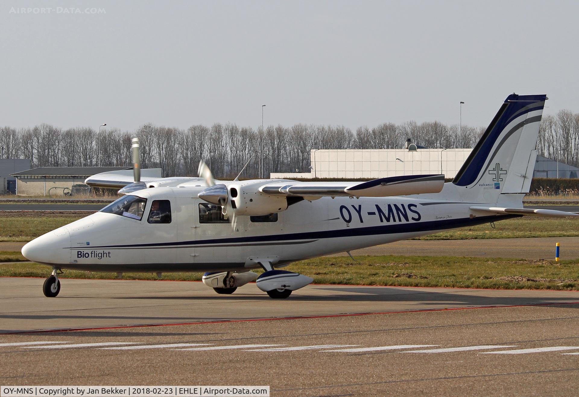 OY-MNS, 2016 Vulcanair P-68C C/N 502, Lelystad Airport