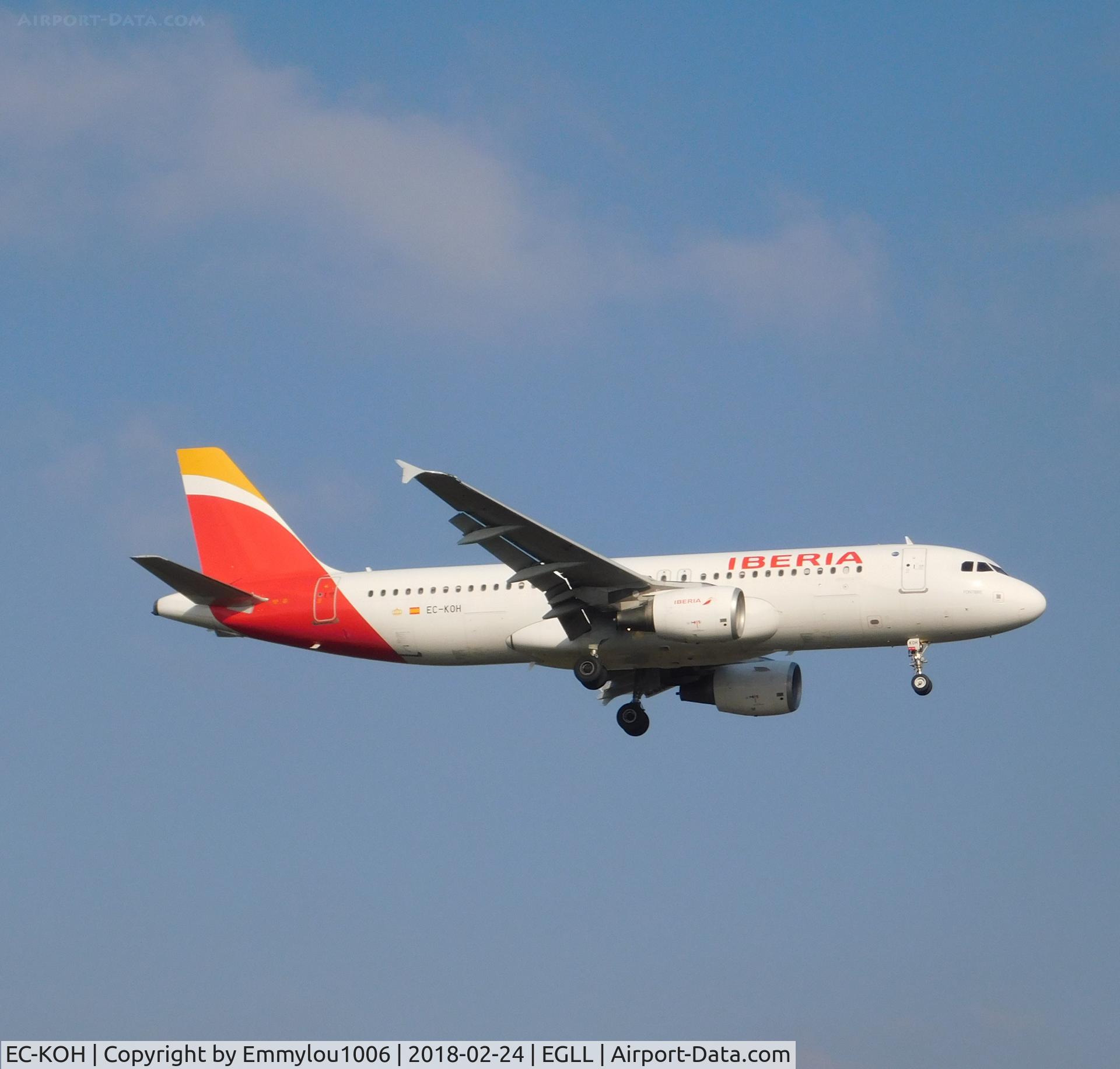 EC-KOH, 2004 Airbus A320-214 C/N 2248, from terminal 5