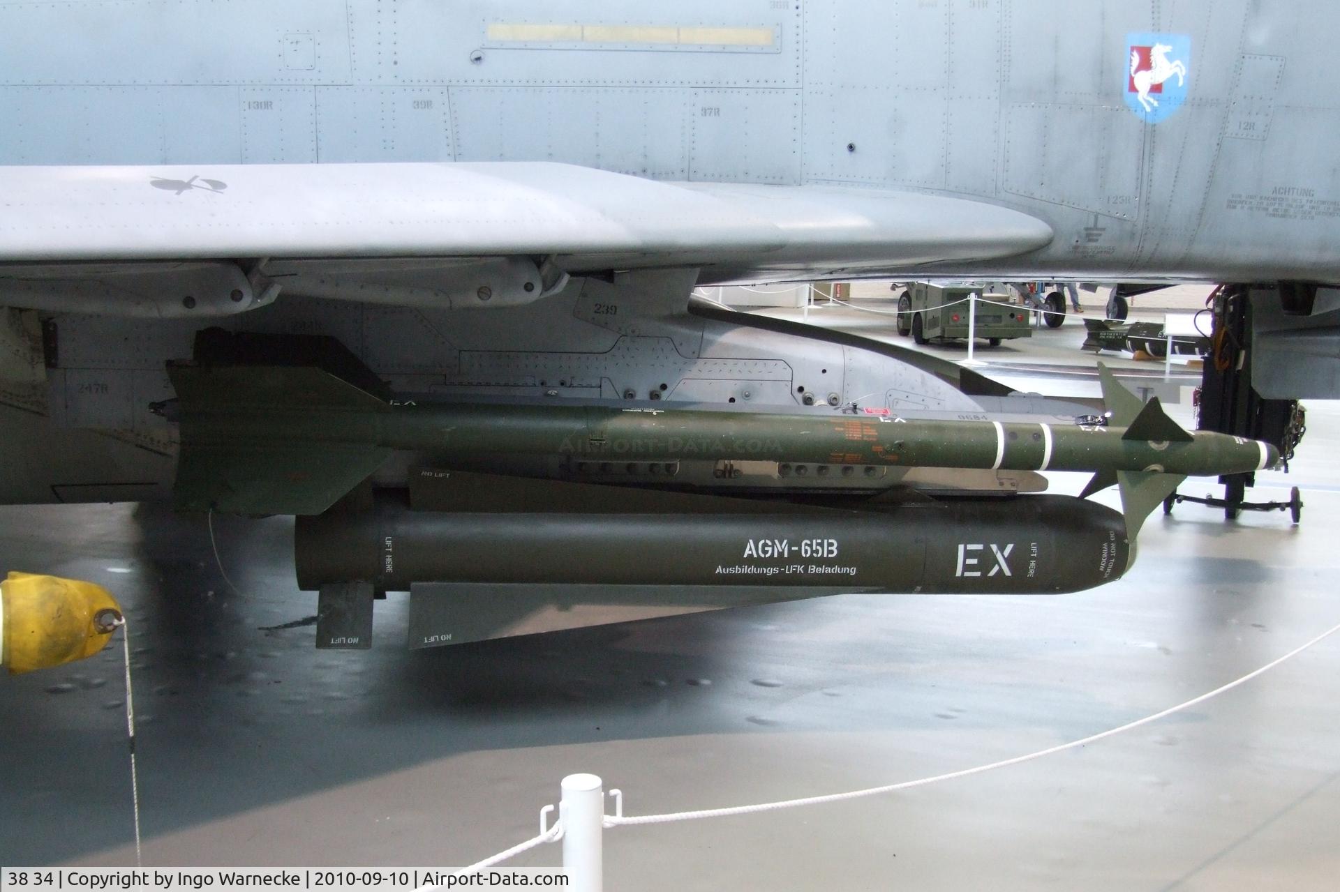 38 34, 1972 McDonnell Douglas F-4F Phantom II C/N 4705, McDonnell Douglas F-4F Phantom II at the Luftwaffenmuseum, Berlin-Gatow