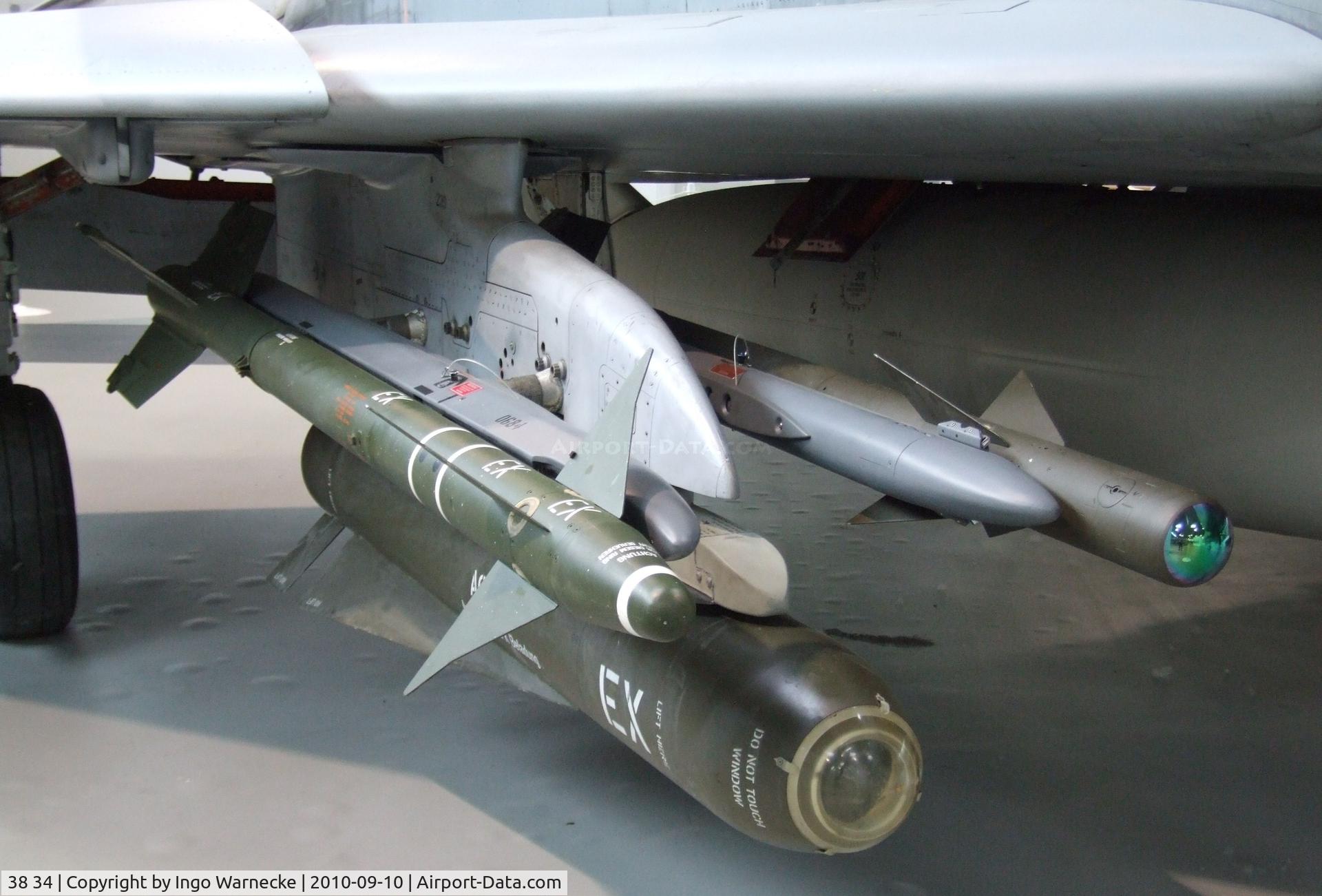 38 34, 1972 McDonnell Douglas F-4F Phantom II C/N 4705, McDonnell Douglas F-4F Phantom II at the Luftwaffenmuseum, Berlin-Gatow