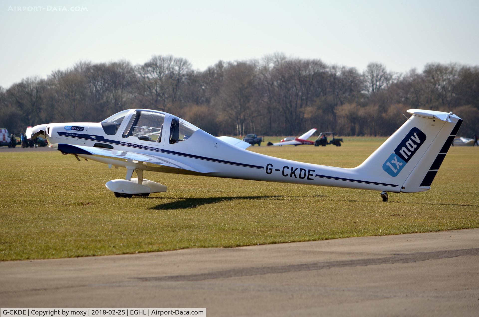 G-CKDE, 1986 Grob G-109B C/N 6429, Grob G-109B at Lasham. Ex PH-1106.
