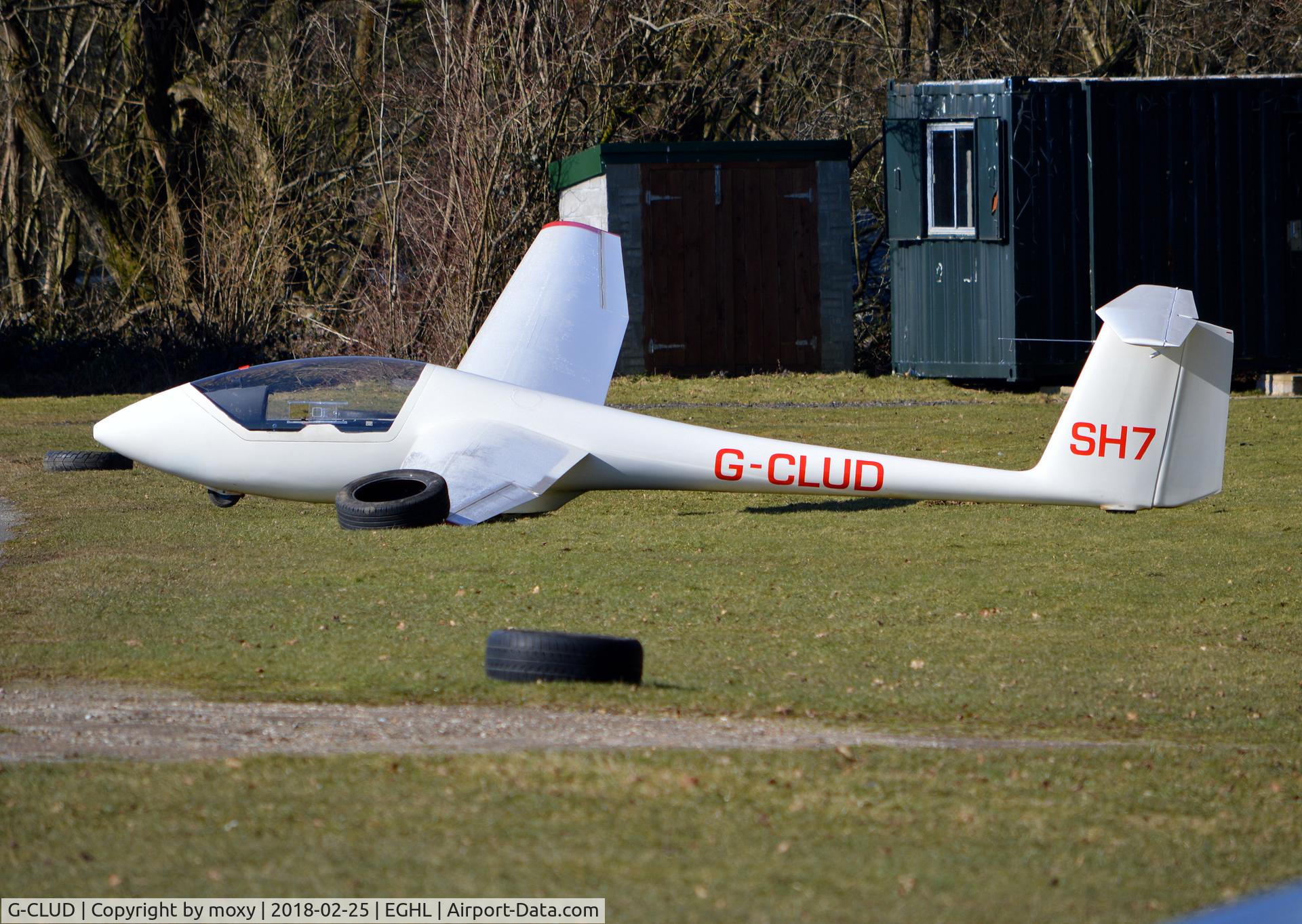 G-CLUD, 1986 Grob G-102 Club Astir IIIB C/N 5652CB, Grob G-102 Club Astir IIIB at Lasham. Ex D-3923 