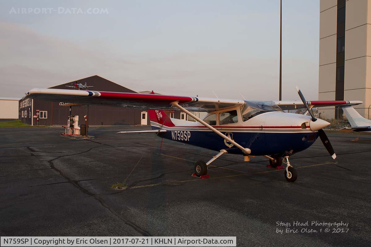 N759SP, 1978 Cessna 182Q Skylane C/N 18266225, Cessna 182Q in Helena.