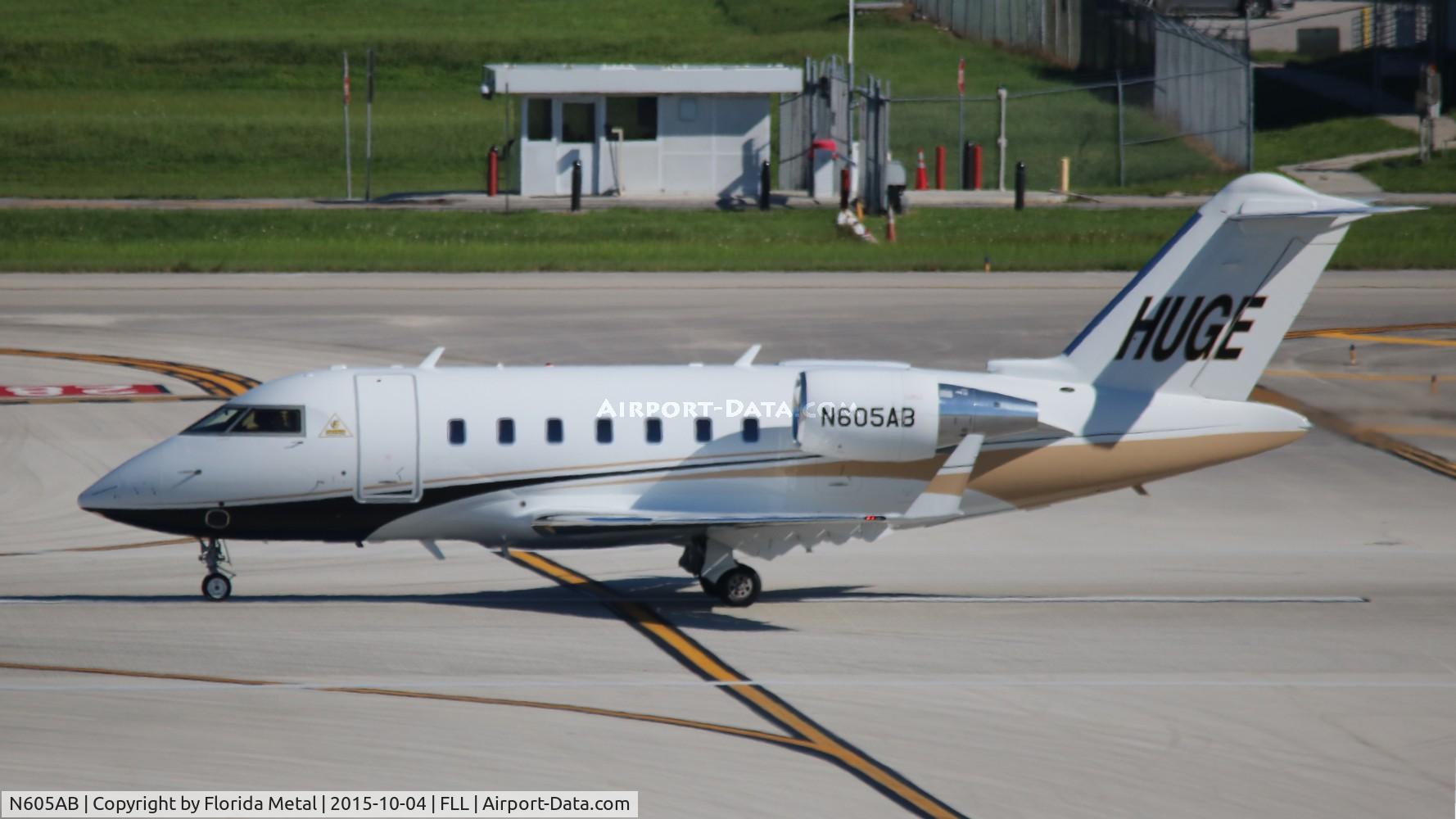 N605AB, 2009 Bombardier Challenger 605 (CL-600-2B16) C/N 5792, Challenger 605
