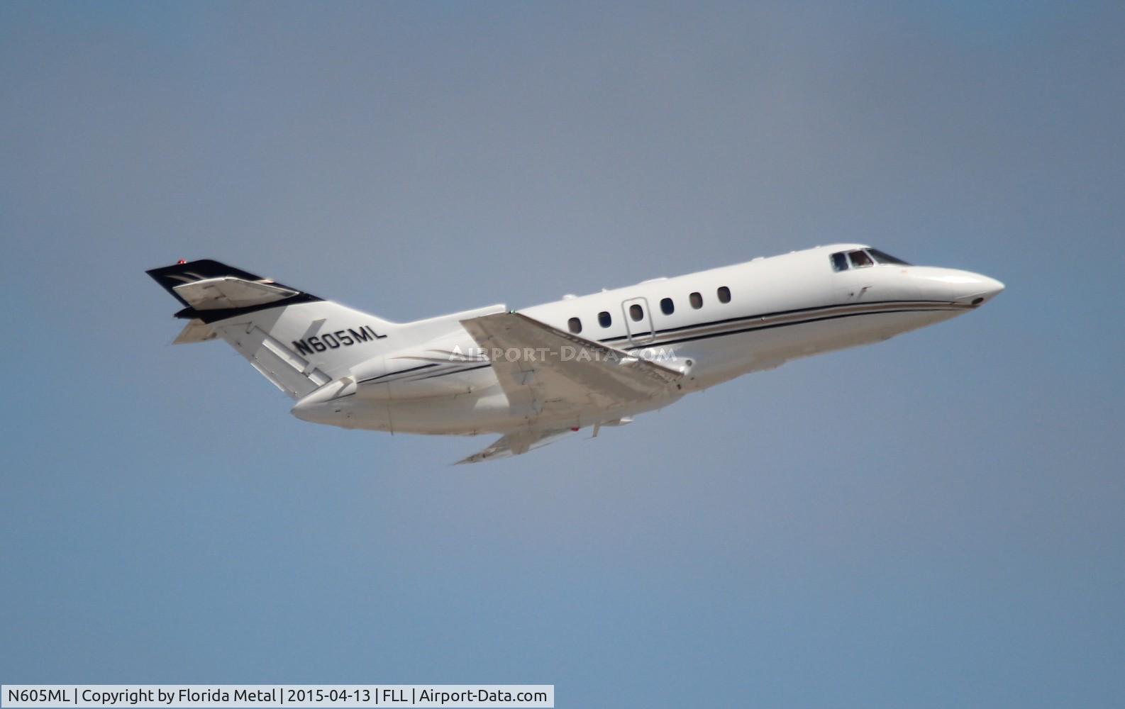 N605ML, 2010 Hawker Beechcraft 750 C/N HB-68, Hawker 750