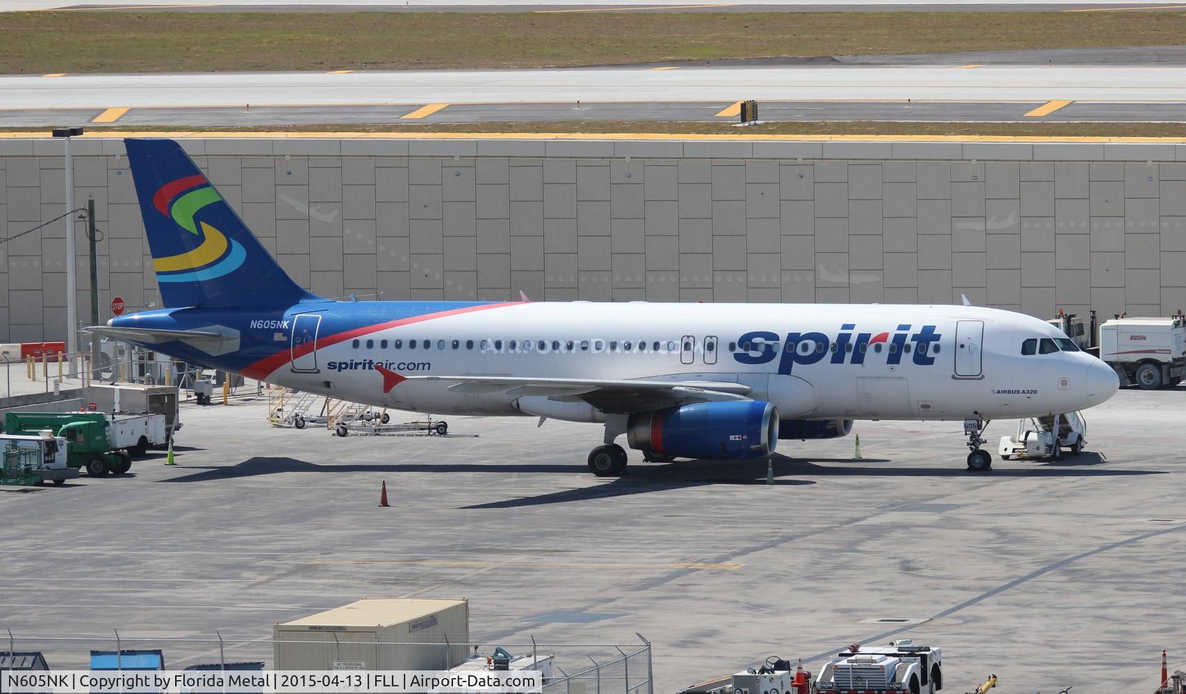 N605NK, 2010 Airbus A320-232 C/N 4548, Spirit