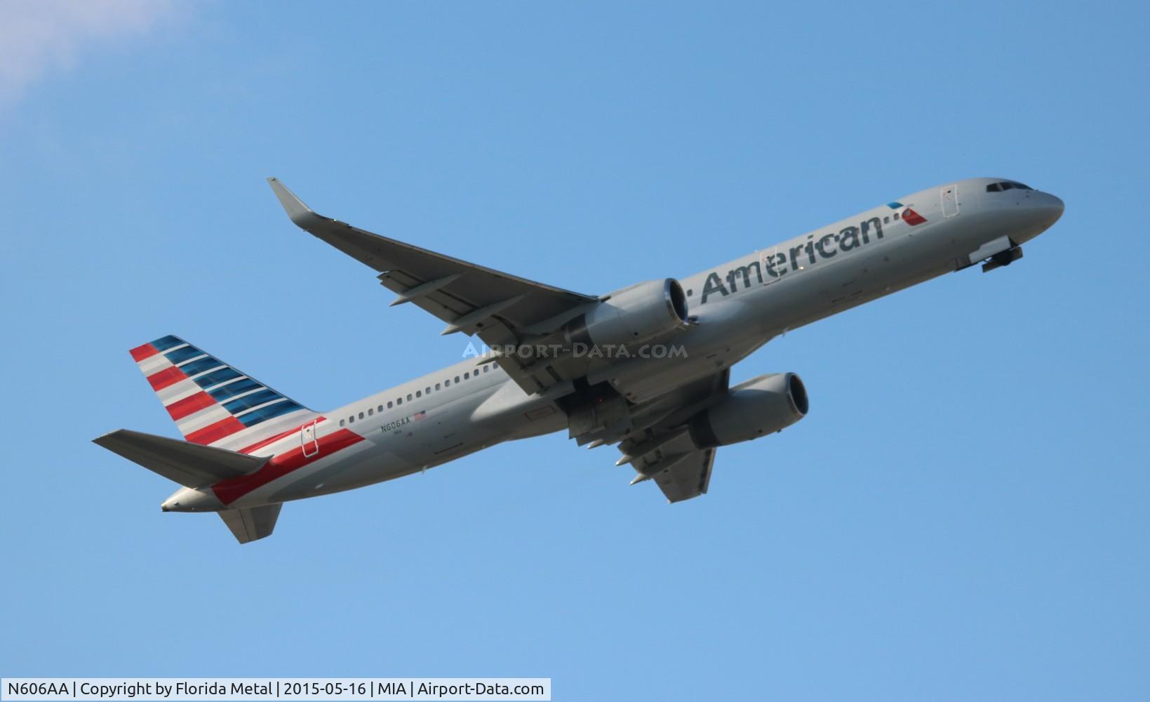 N606AA, 1996 Boeing 757-223 C/N 27057, American