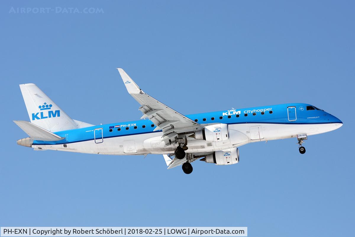 PH-EXN, 2017 Embraer ERJ-175STD (ERJ-170-200) C/N 17000659, PH-EXN @ LOWG