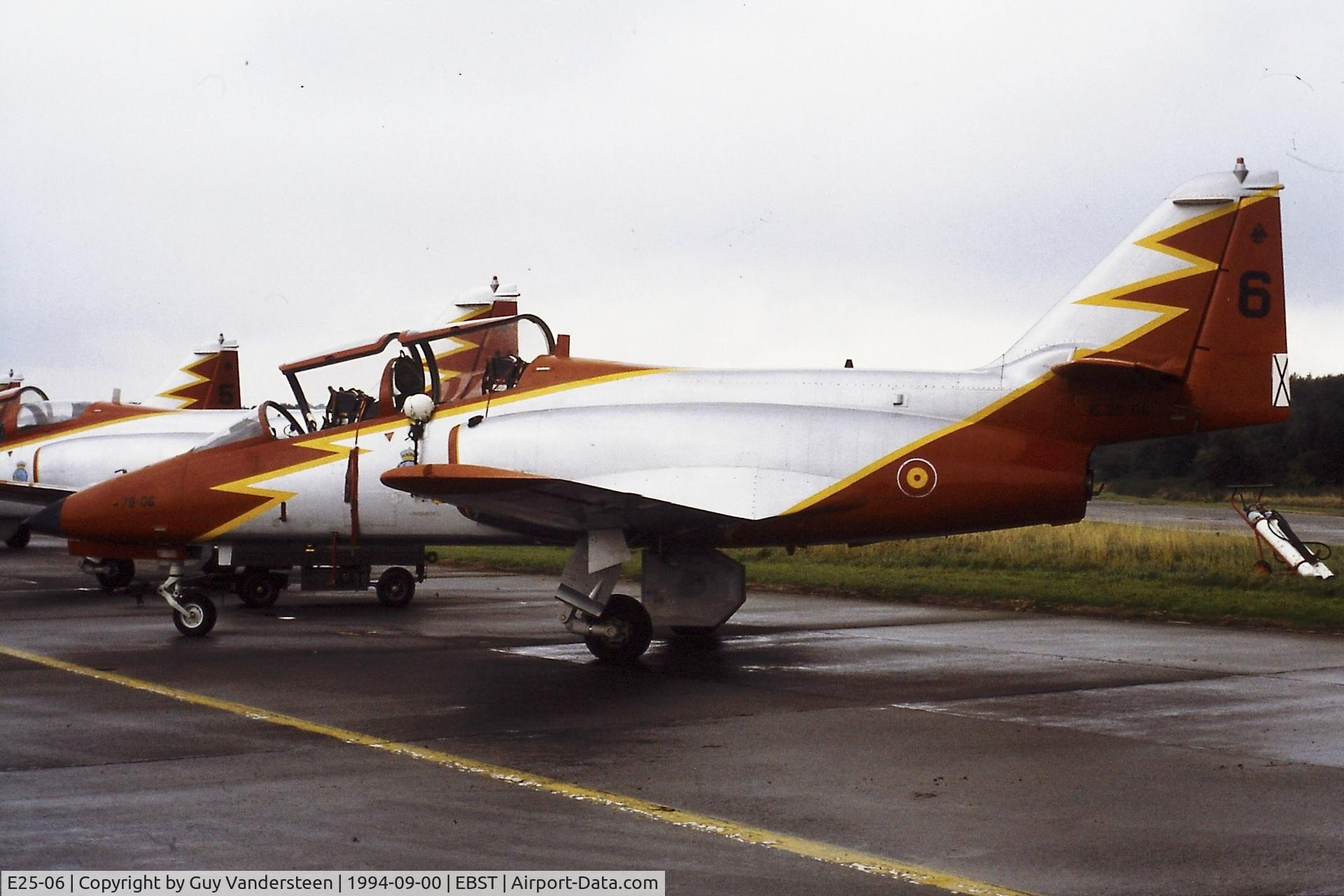 E25-06, CASA C-101EB Aviojet C/N EB01-06-006, Airshow EBST Sept 1994