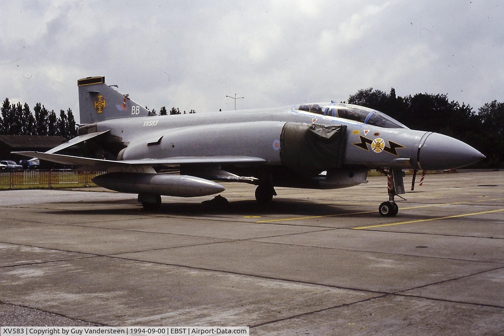 XV583, 1969 McDonnell Douglas Phantom FG1 C/N 9337/3268, Brustem airshow Spet 1994