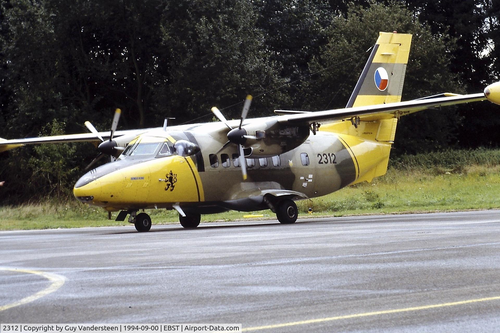 2312, Let L410UVP-E Turbolet C/N 892312, Brustem airshow Sept 1994