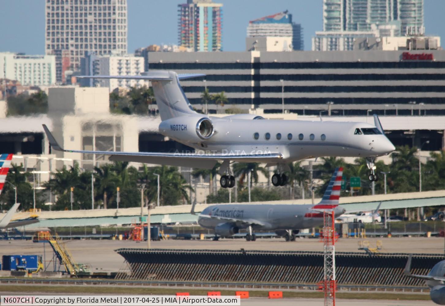 N607CH, 2007 Gulfstream Aerospace GV-SP (G550) C/N 5159, Gulfstream 550