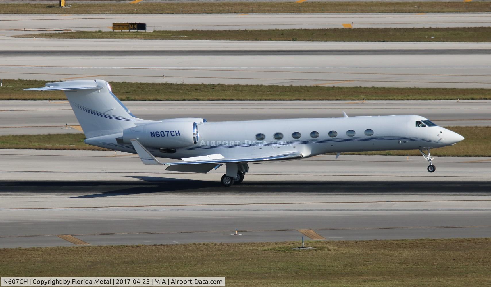 N607CH, 2007 Gulfstream Aerospace GV-SP (G550) C/N 5159, Gulfstream 550