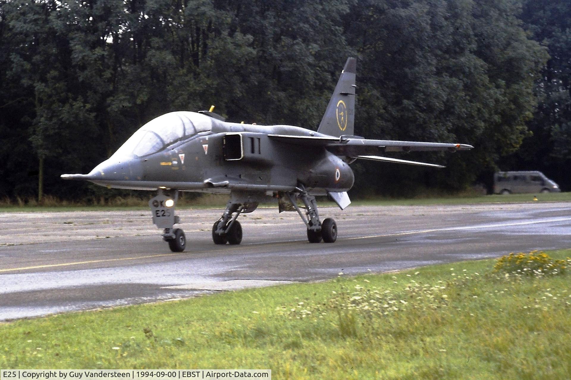 E25, Sepecat Jaguar E C/N E25, French AF Jaguar E25 at Brustem airshow 1994
