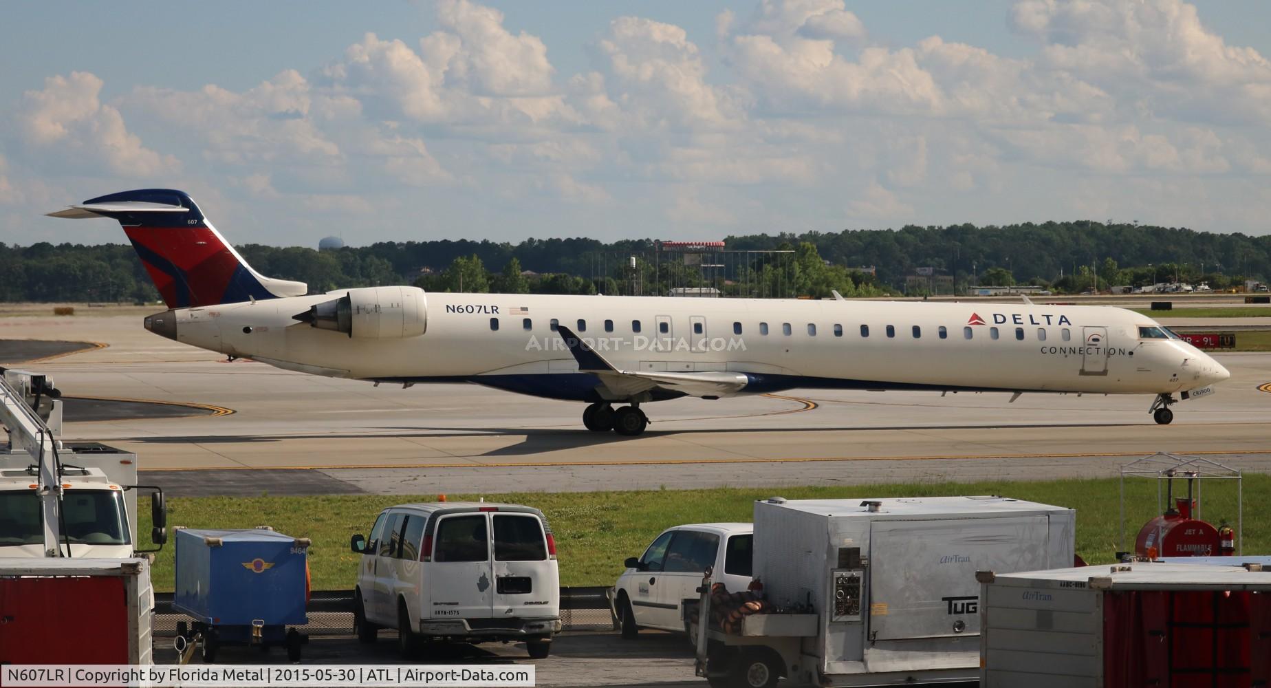 N607LR, 2008 Bombardier CRJ-900ER (CL-600-2D24) C/N 15178, Delta Connection