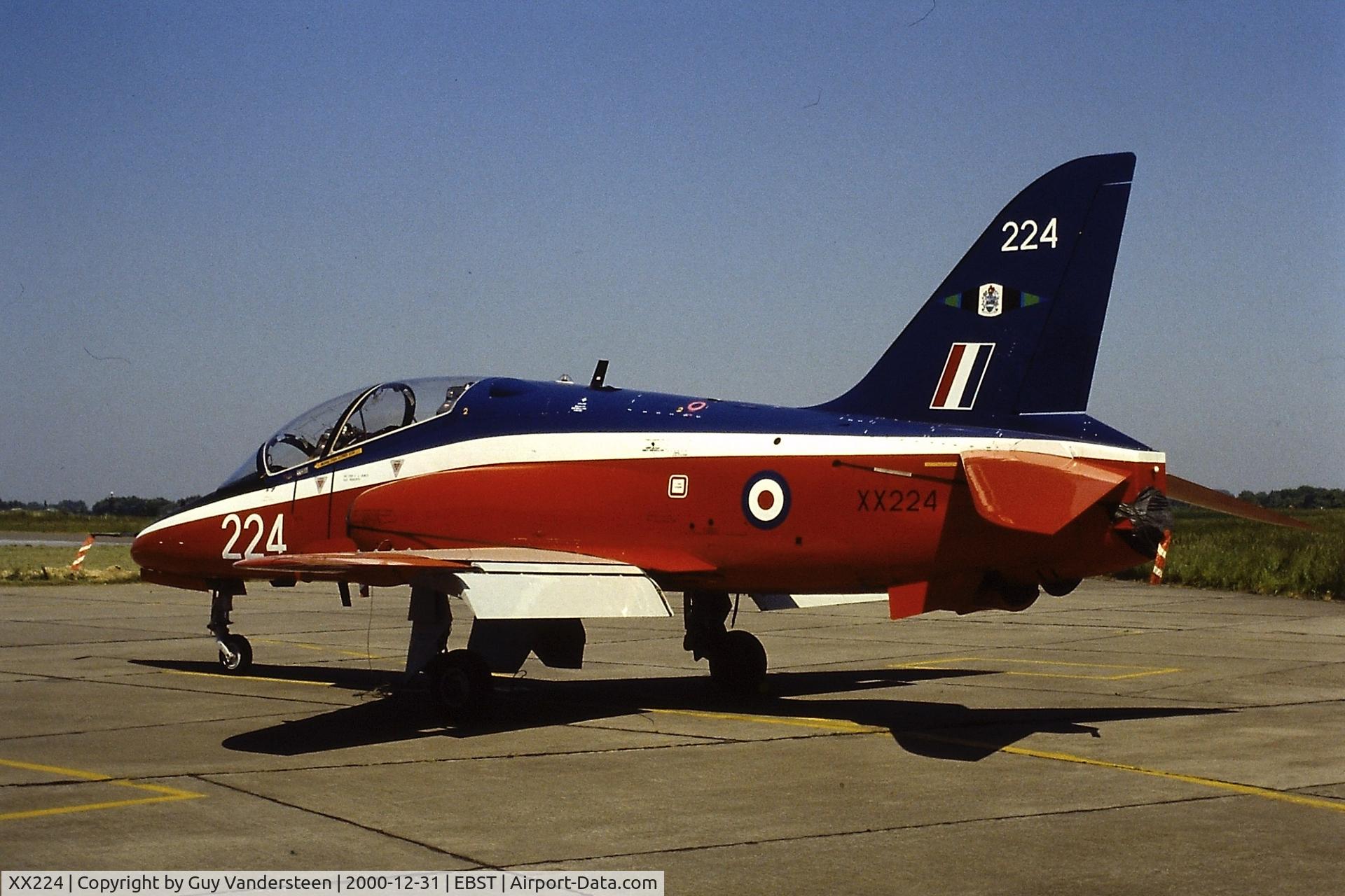XX224, 1978 Hawker Siddeley Hawk T.1W C/N 060/312060, RAF Hawk T.1W XX226 at EBST eighties