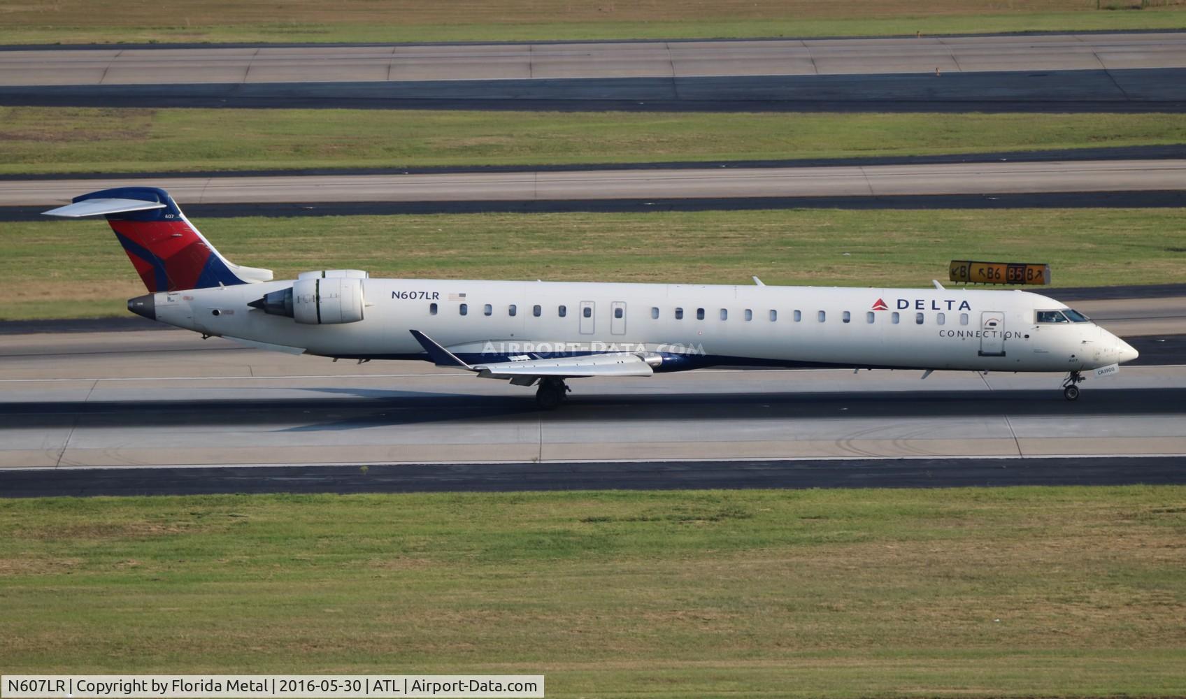 N607LR, 2008 Bombardier CRJ-900ER (CL-600-2D24) C/N 15178, Delta Connection