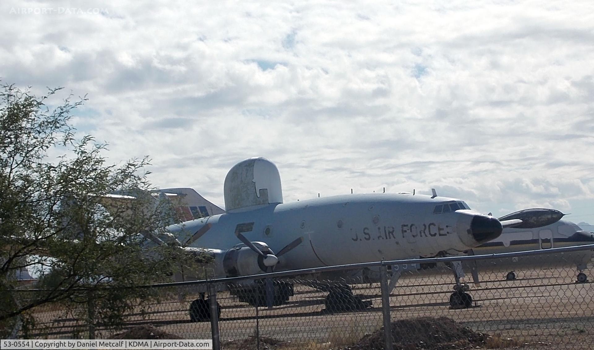 53-0554, 1953 Lockheed EC-121T Warning Star C/N 1049A-4369, Seen at the Pima Air & Space Museum