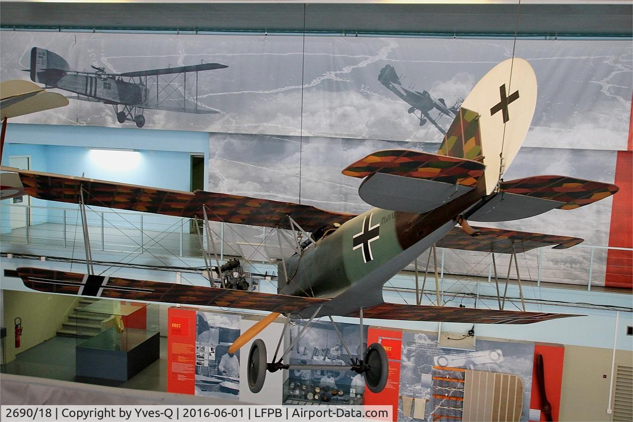 2690/18, 1918 Pfalz DXII C/N 3240, Pfalz DXII, Air & Space Museum Paris-Le Bourget Airport (LFPB-LBG)
