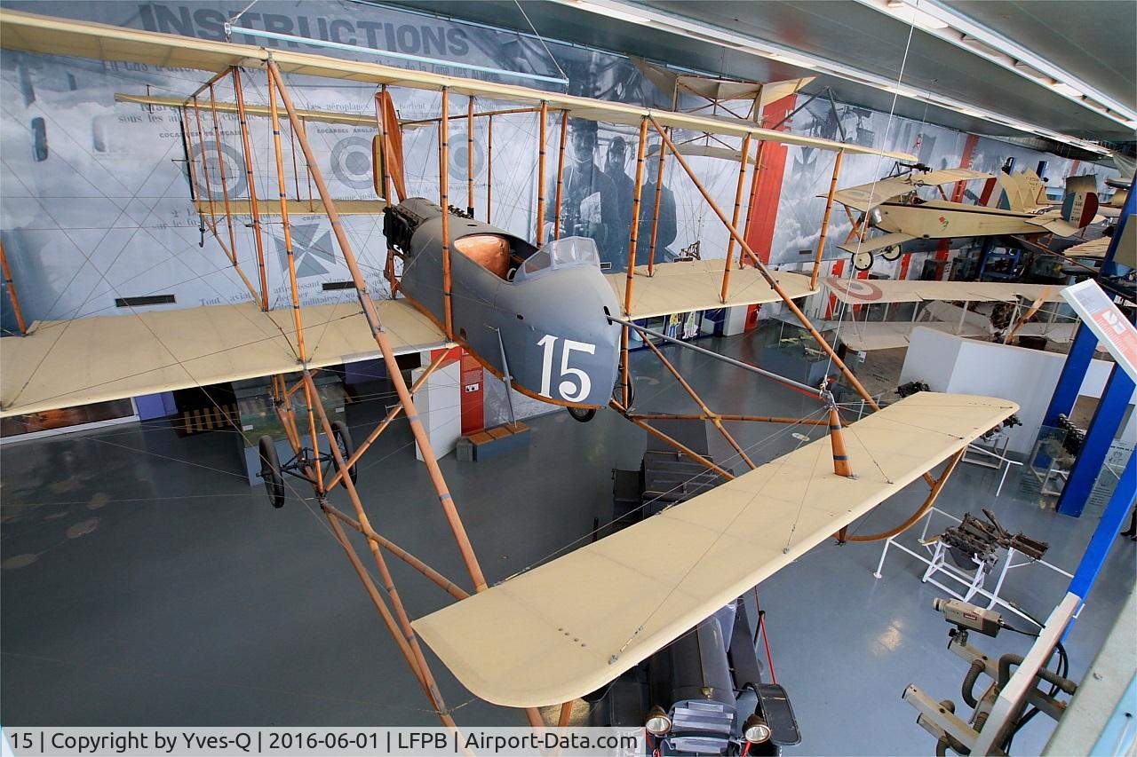 15, Farman MF-7 C/N 446, Farman MF.7, Air & Space Museum Paris-Le Bourget Airport (LFPB-LBG)