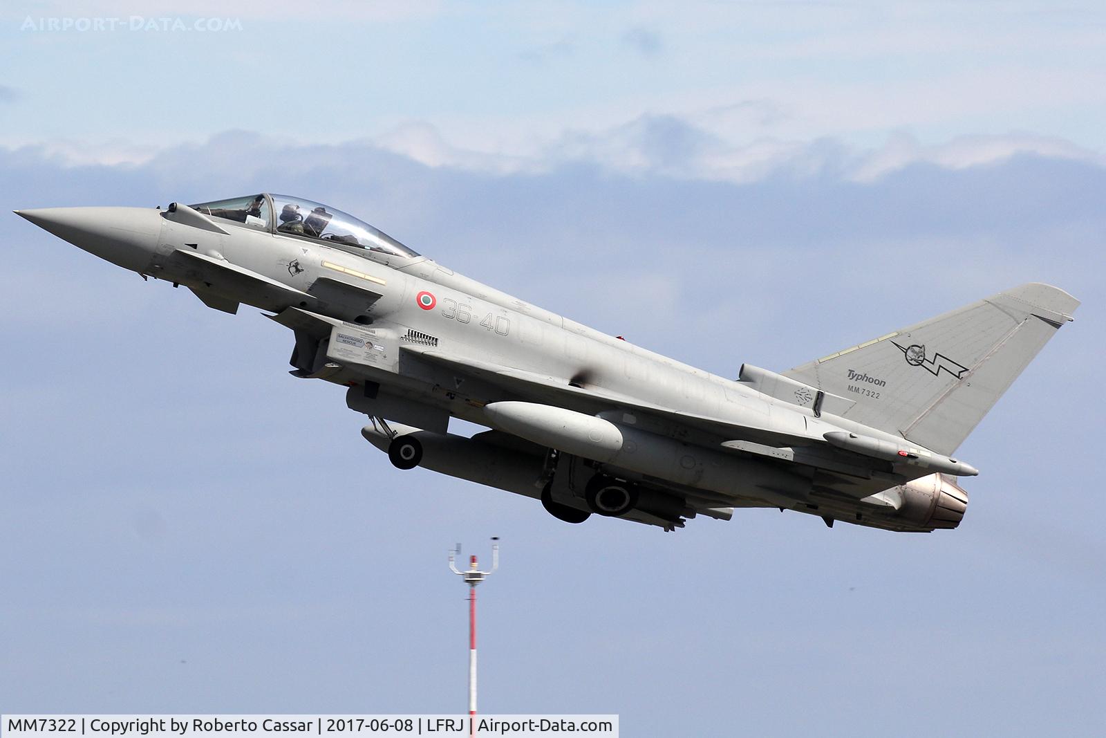 MM7322, Eurofighter EF-2000 Typhoon S C/N IS054, Nato Tiger Meet 2017