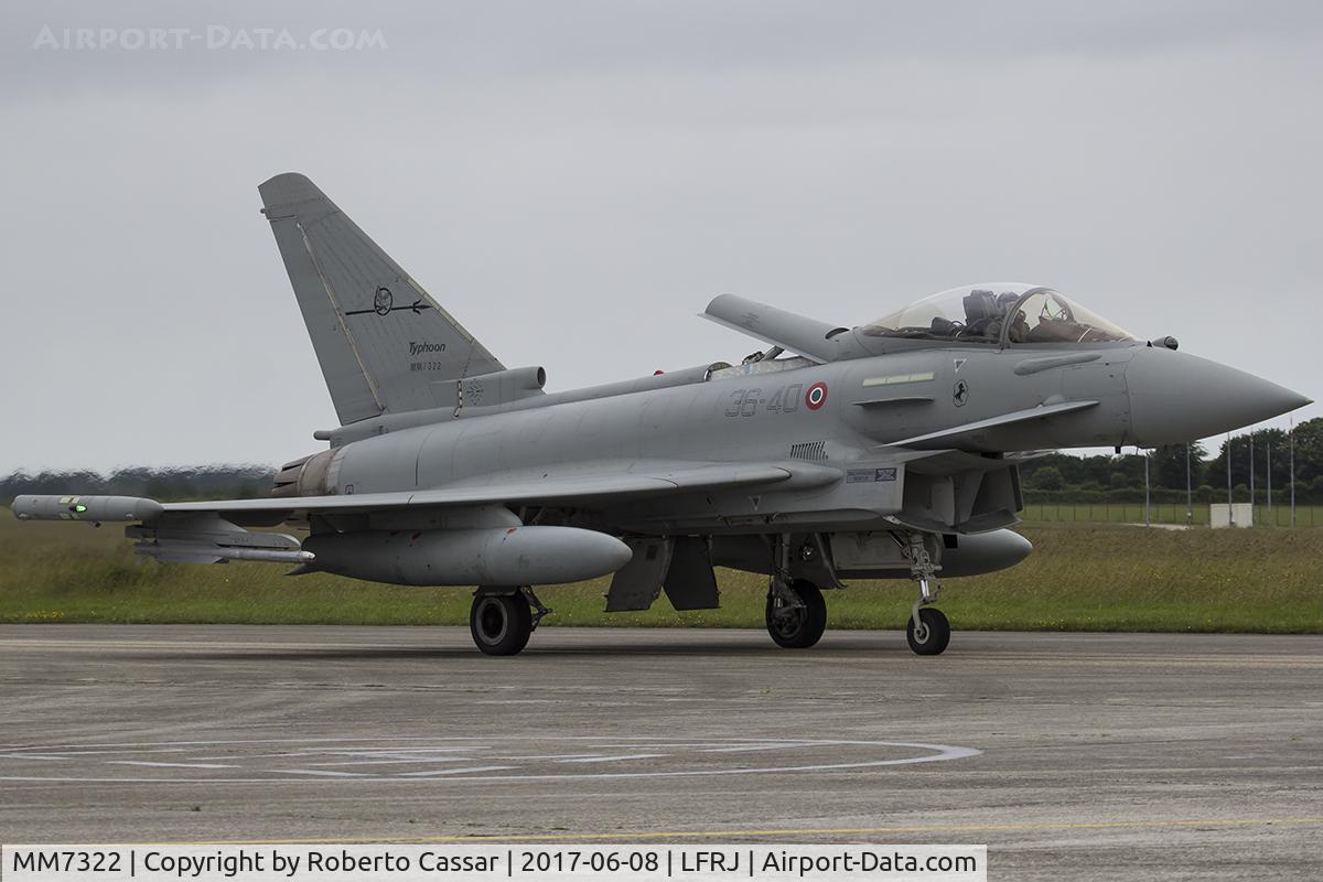MM7322, Eurofighter EF-2000 Typhoon S C/N IS054, Nato Tiger Meet 2017