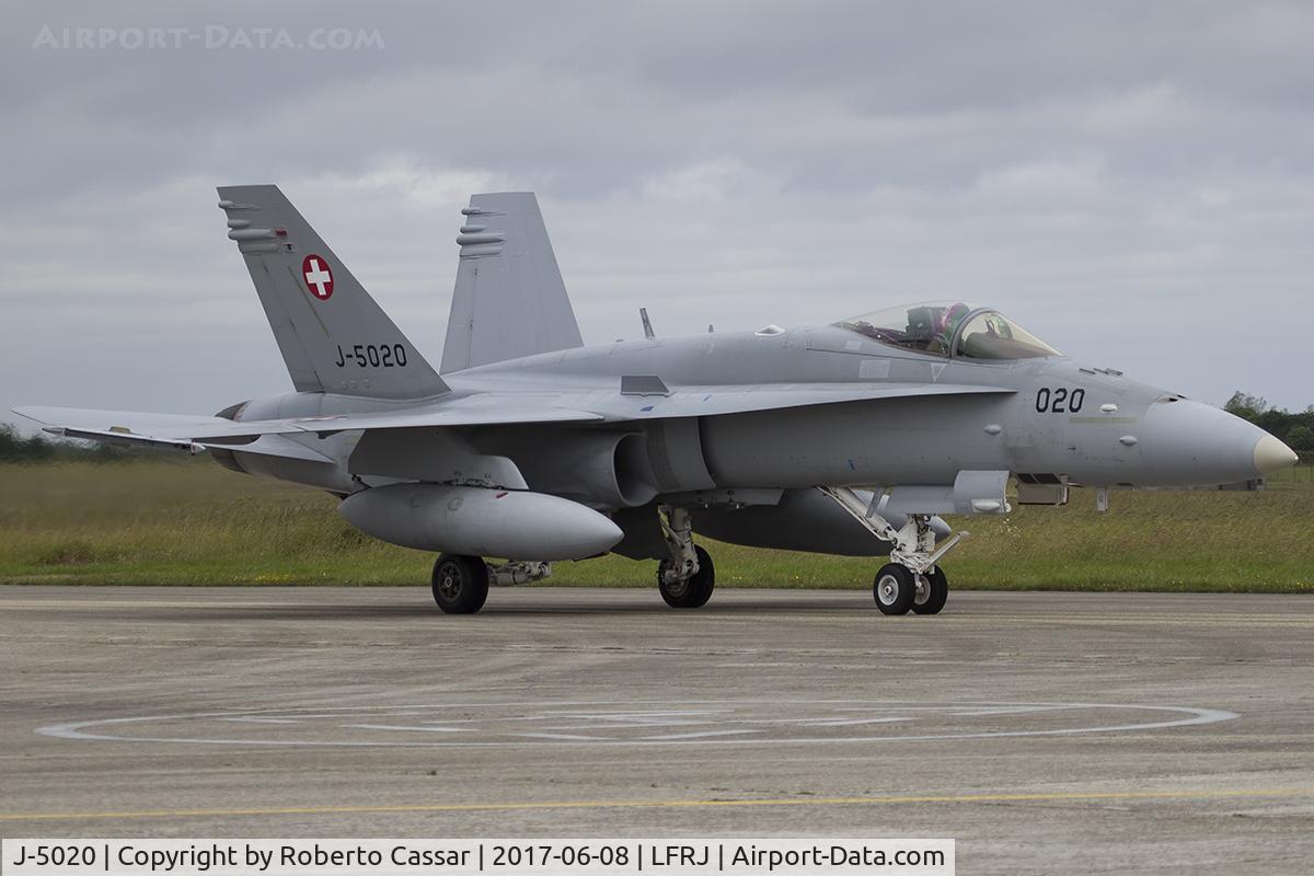 J-5020, McDonnell Douglas F/A-18C Hornet C/N 1369/SFC020, NATO Tiger Meet 2017