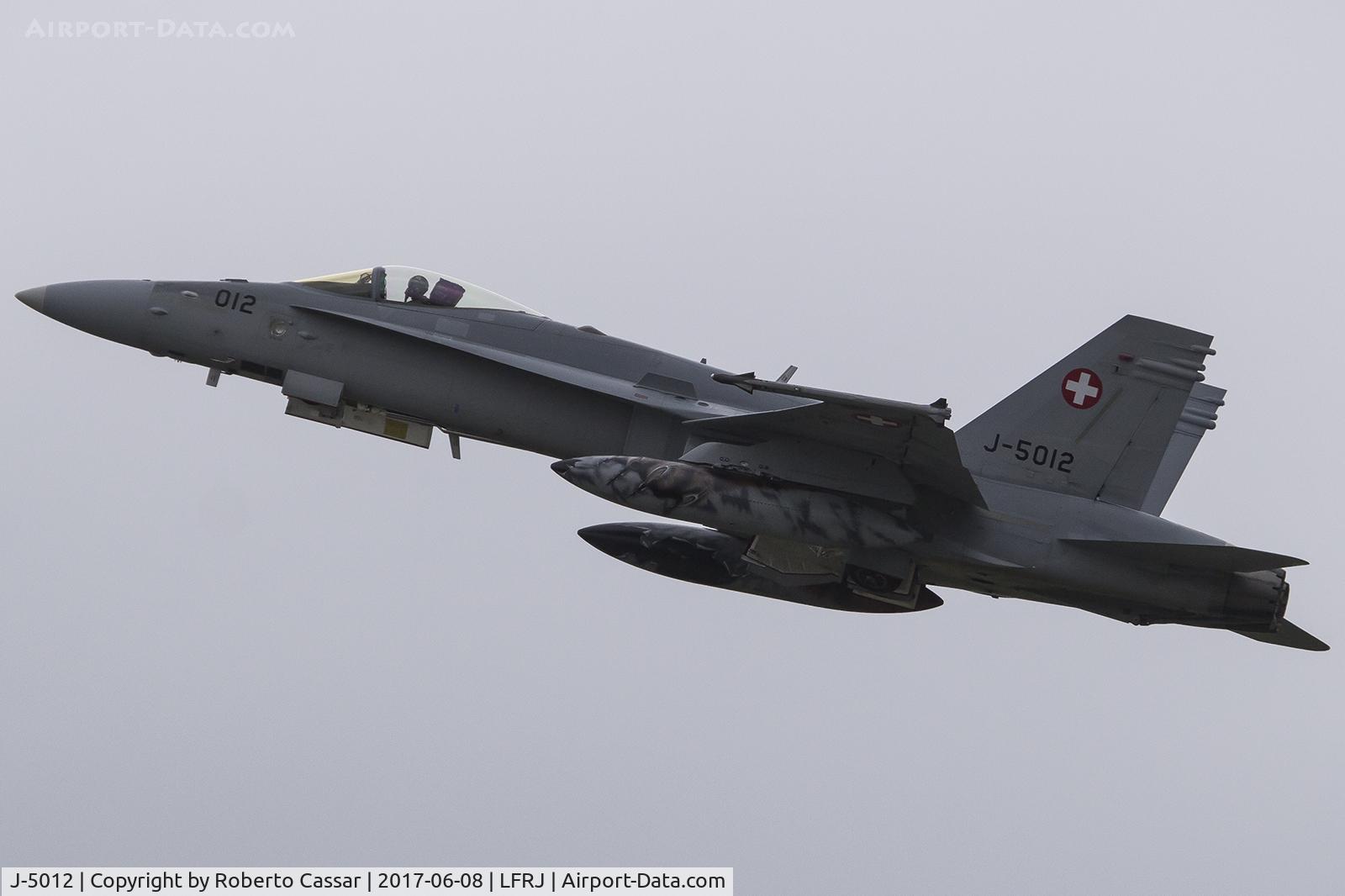 J-5012, McDonnell Douglas F/A-18C Hornet C/N 1352/SFC012, NATO Tiger Meet 2017