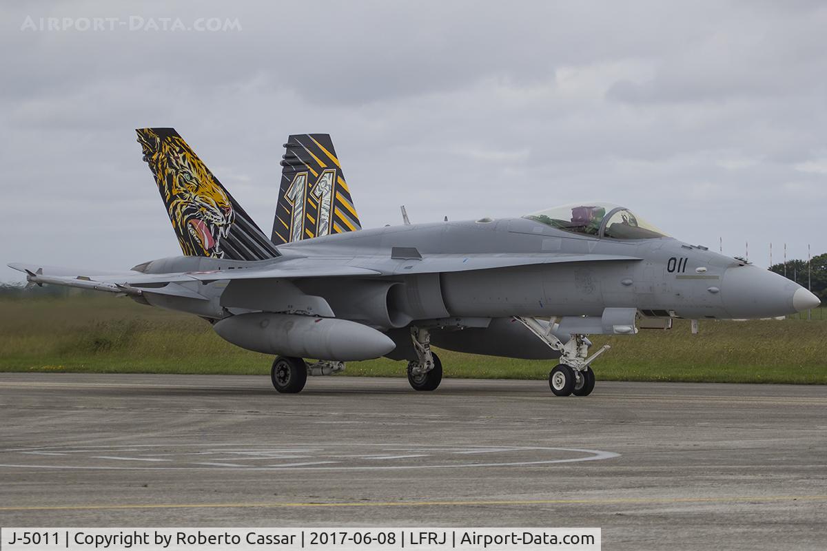 J-5011, McDonnell Douglas F/A-18C Hornet C/N 1351, NATO Tiger Meet 2017